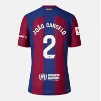 Echipament fotbal Barcelona Joao Cancelo #2 Tricou Acasa 2023-24 pentru femei maneca scurta